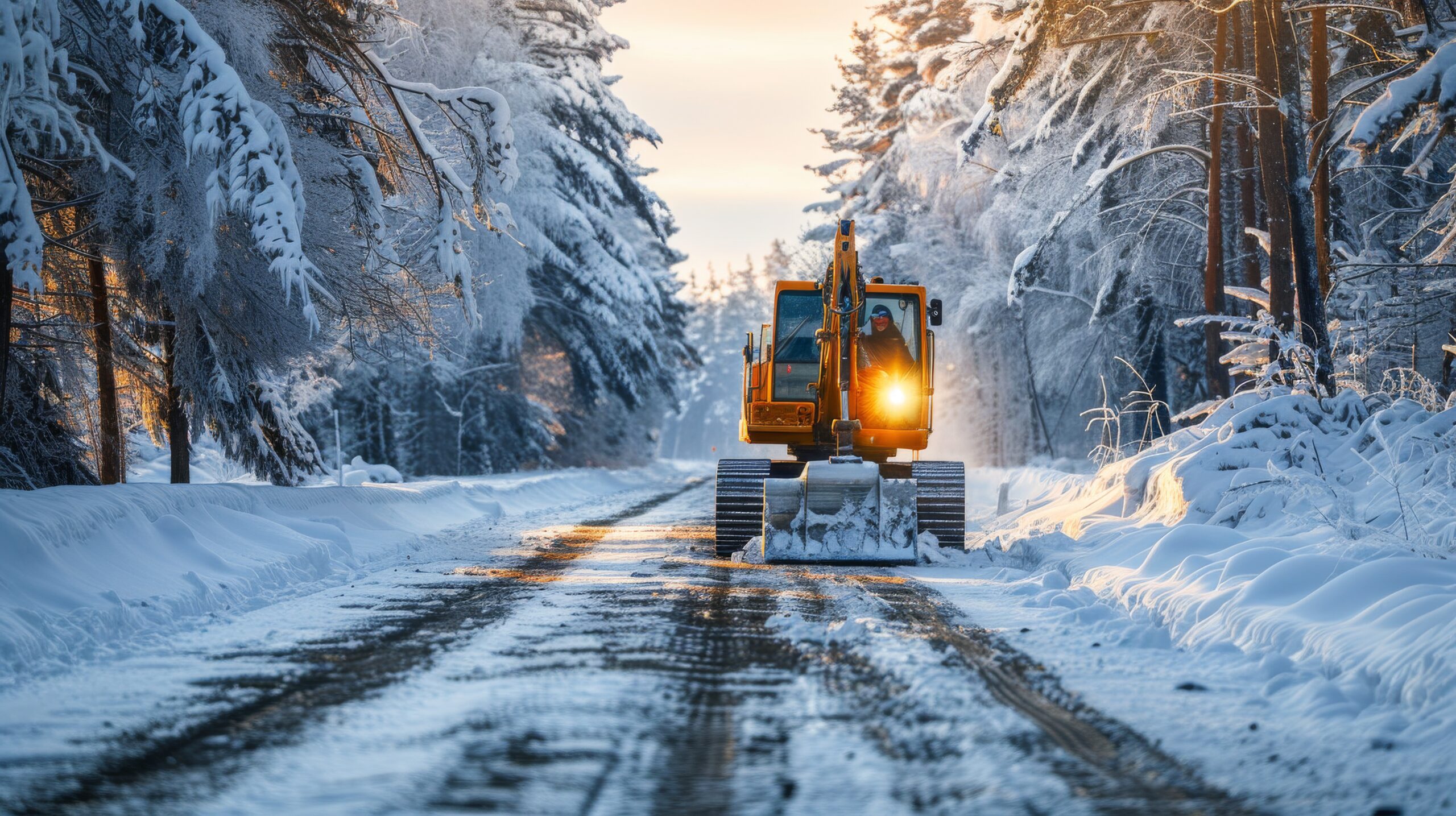 Entretenir sa mini-pelle en hiver : La check-list pour éviter la casse